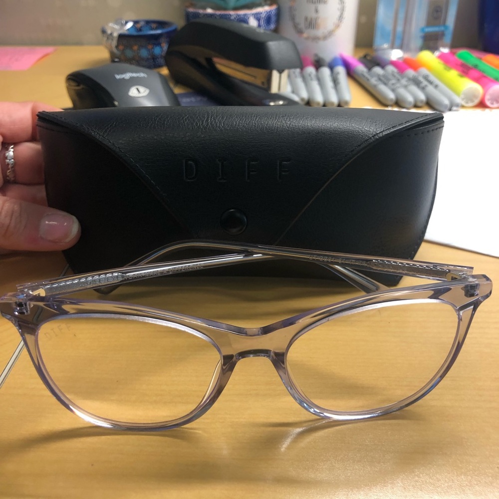 Blue light tech glasses